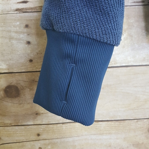 Puma Sweater Buffer Jacket dark teal/ cobalt blue - Picture 3 of 8